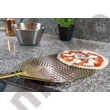 Kép 3/3 - Pizzalapát PRO 33 cm, perforált, szögletes G.H.A. GOLD, GI Metal