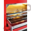 Kép 3/4 - Cuppone Home HE400 pizzakemence Sárga, Samott kővel
