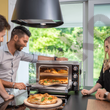 Kép 2/6 - Effeuno pizzakemence, 509 °C, 2×Biscotto, dupla változat