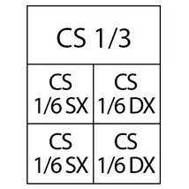 Berto's tésztafőző kosár szett 1/3+1/6