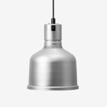 Melegítő lámpa, plafonra szerelhető, aluminium