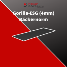 Gorilla Glass (RAL9004) 4 mm (GN 4/1)