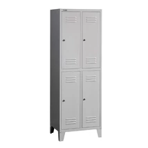 Metalobox öltözőszekrény (rövidajtós)