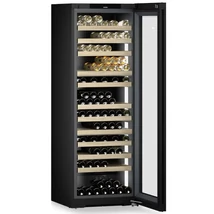 Liebherr borhűtőszekrény, üvegajtóval 149 palack
