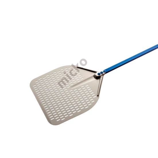 Pizzalapát 33 cm, perforált, szögletes, GI Metal