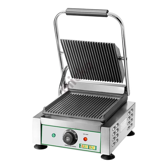 Easyline kontakt grill, alul-felül bordázott