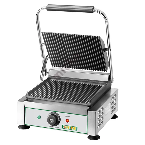 Easyline kontakt grill, alul-felül bordázott