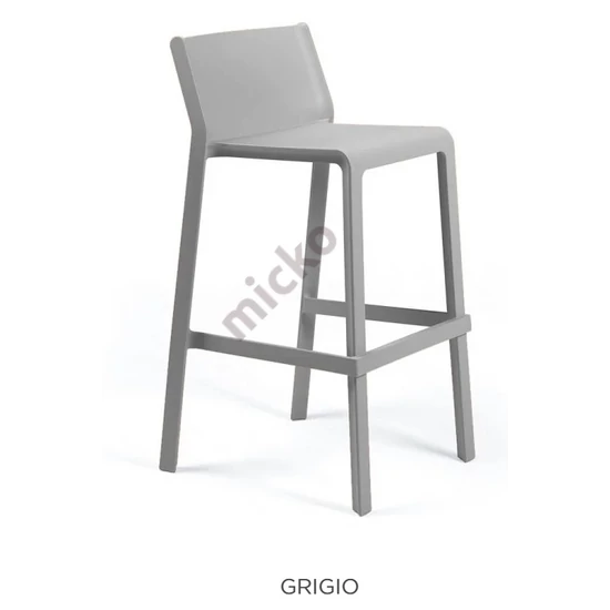 Nardi Trill bárszék Grigio