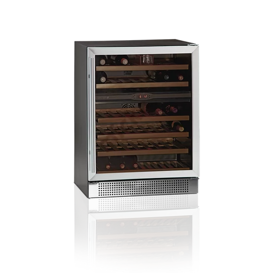 Tefcold borhűtő (131 liter, üveg ajtó)