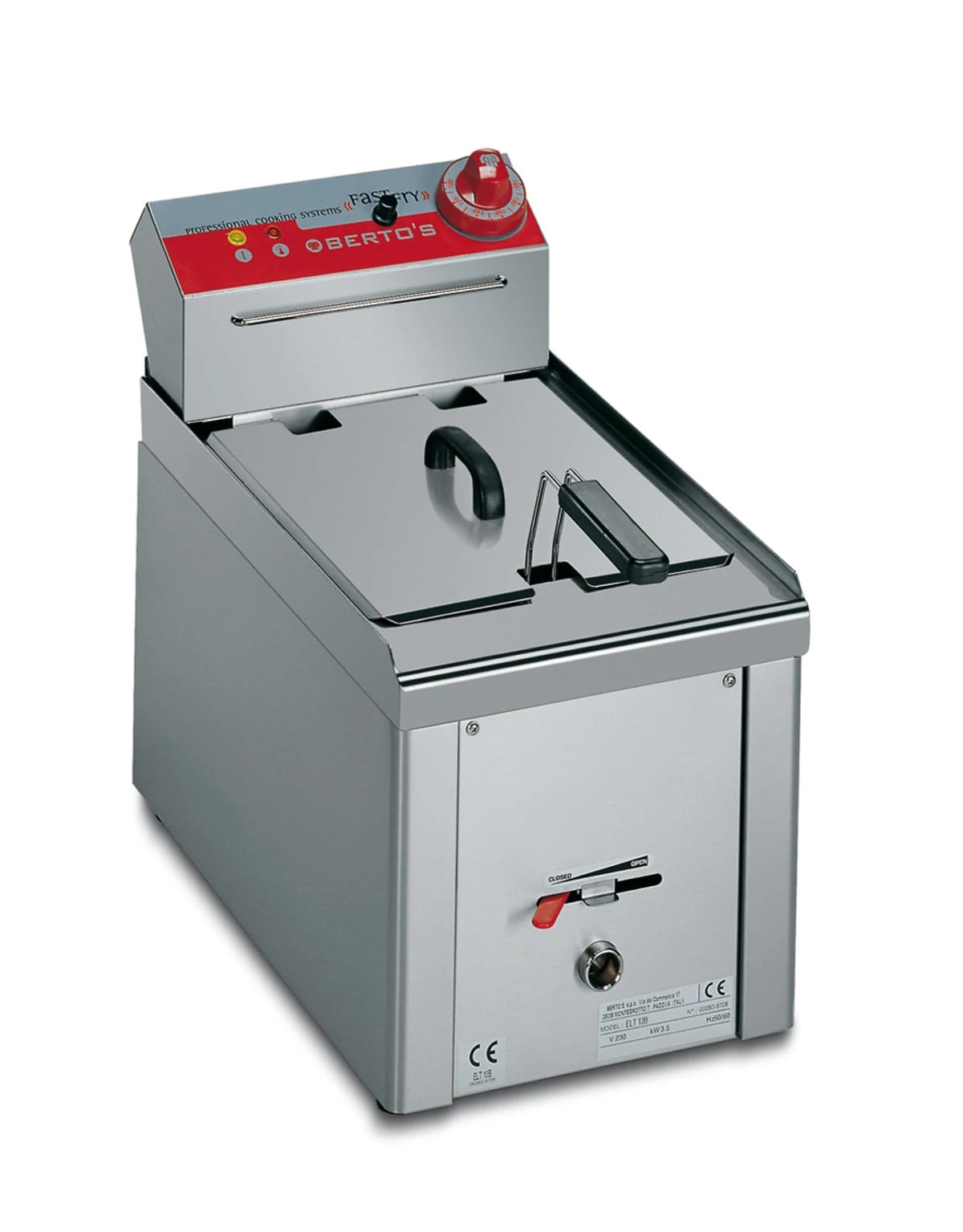 Berto's elektromos olajsütő ( 9 kW)