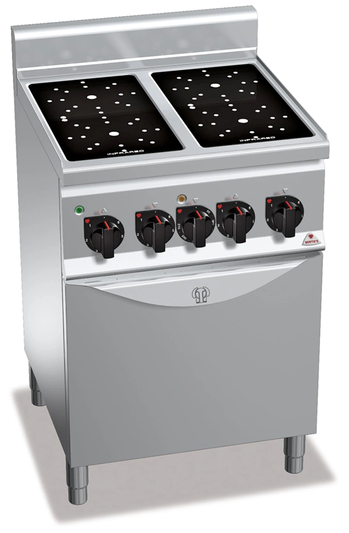 Berto's elektromos tűzhely (10,2 kW)