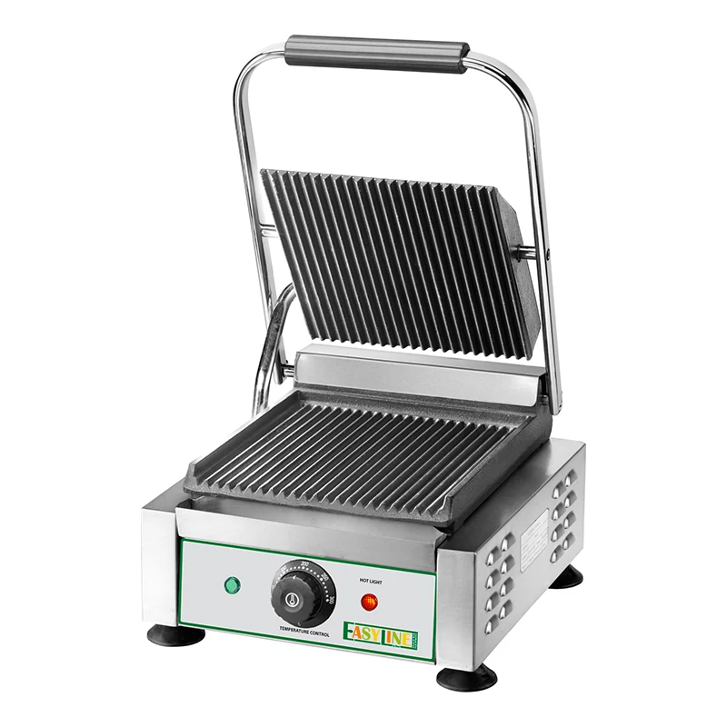 Easyline kontakt grill, alul-felül bordázott