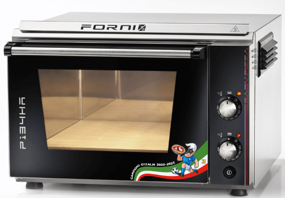Effeuno pizzakemence, 509 °C, Biscotto, magas változat, Scudetto Edition