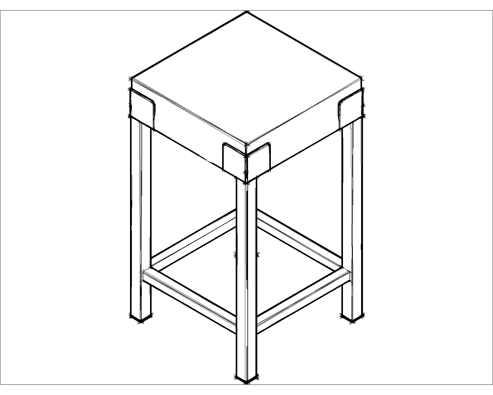 Földi hústőke (50×50×90)